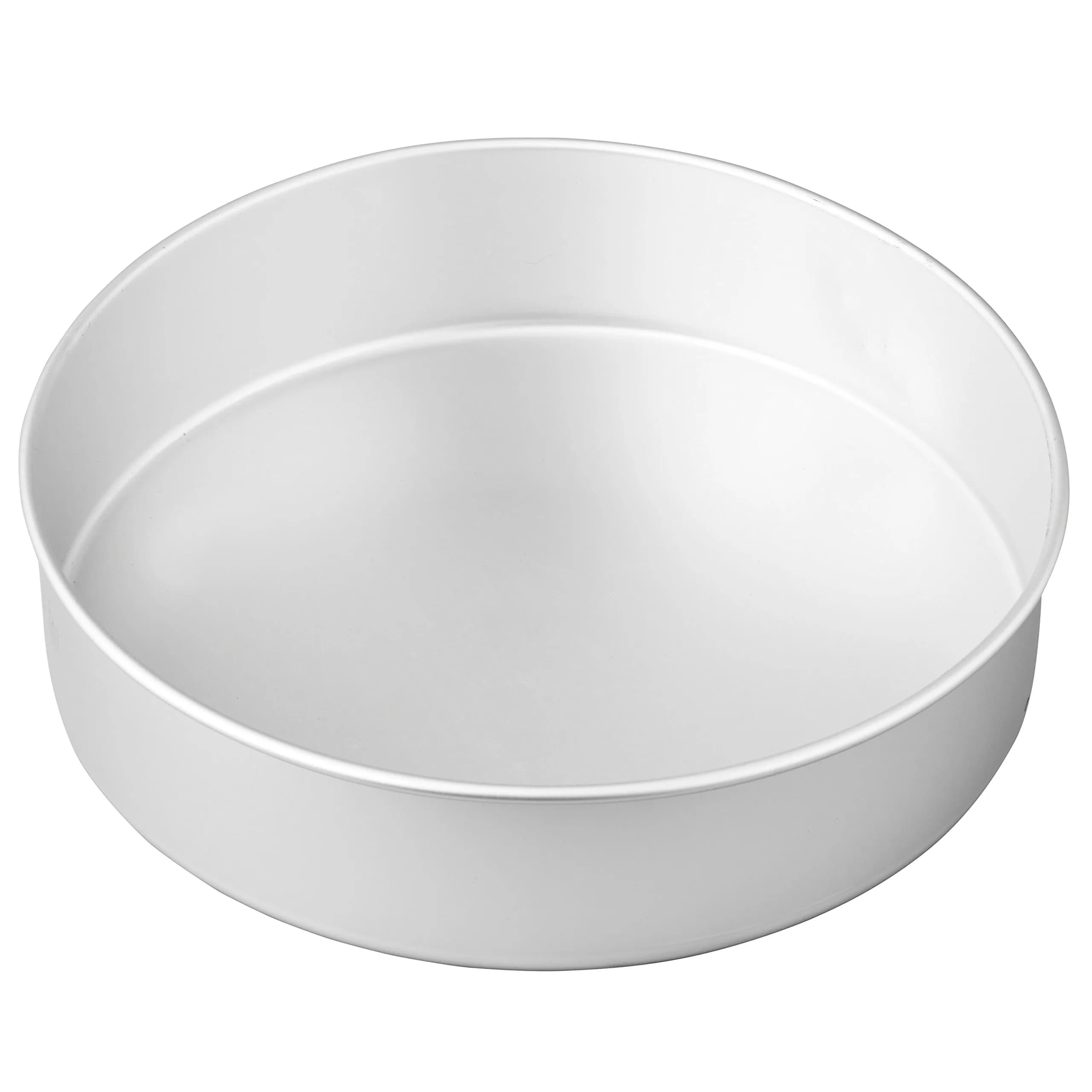 Wilton Decorator Preferred Aluminum Round Cake Pan, 12-inch x 3-inch | Professional-Grade Bakeware for Tall Layer Cakes