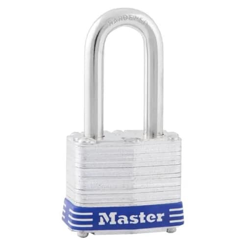 Master Lock 3DLF Outdoor Padlock with Key 1-1/2" Shackle | Durable Steel Lock for Outdoor Use thumbnail 1