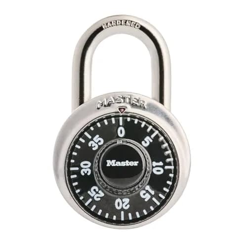 Master Lock 1500D Combination Padlock 48mm Body | Hardened Steel Shackle thumbnail 1