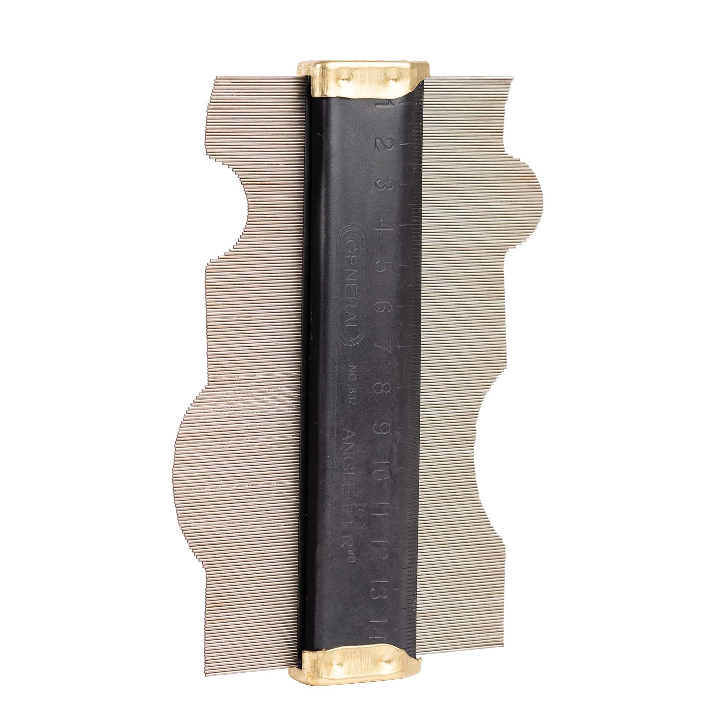 General Tools 837 Contour Gauge 6" (15.24 cm) | Instantly Copy Any Shape for Woodworking & Flooring - main product image