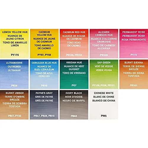 Winsor & Newton Cotman Watercolor Paint Set, Field Set, 14 Half Pan w/ Brush, Mixing Palette (14 Colors, 5ml Each) | Non-Toxic Art Paint thumbnail 5