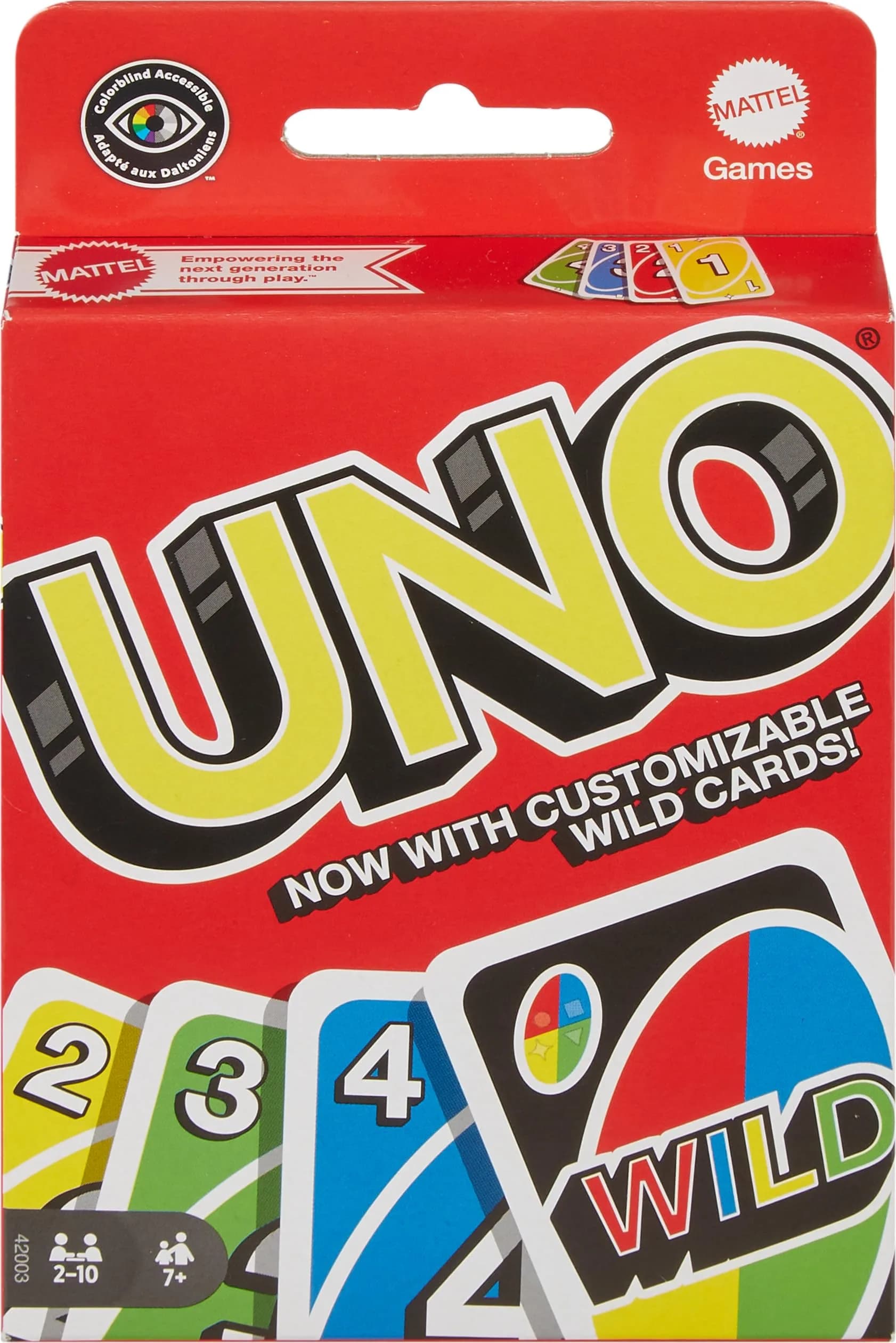 Mattel Games UNO Splash Card Game - The Waterproof Card Game for Outdoor Fun, Multicolor - main product image