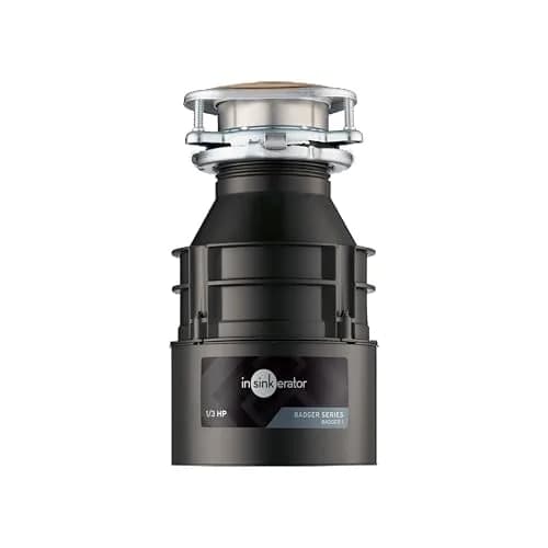 InSinkErator Badger 1 Garbage Disposal 1/3 HP Continuous Feed | 16.3 cm (6.42 in) Wide thumbnail 1