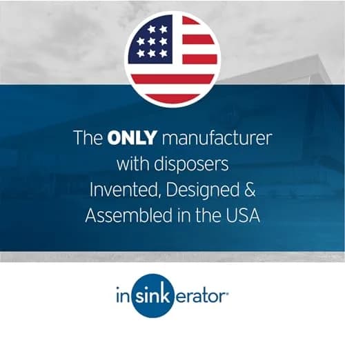 InSinkErator Badger 1 Garbage Disposal 1/3 HP Continuous Feed | 16.3 cm (6.42 in) Wide thumbnail 6