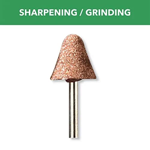 Dremel 941 Aluminum Oxide Grinding Stone 15.8mm (5/8") Shank 3.175mm (1/8") | For Metal, Stone, and Rust Grinding thumbnail 2