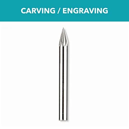Dremel Tungsten Carbide Cutter 1/8 in | Heavy-Duty Hard Material Shaping & Grinding thumbnail 2