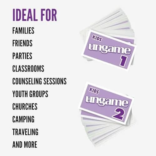 Talicor Pocket UNGAME Kids Edition Card Game | Non-Competitive Communication for Ages 5+ thumbnail 2