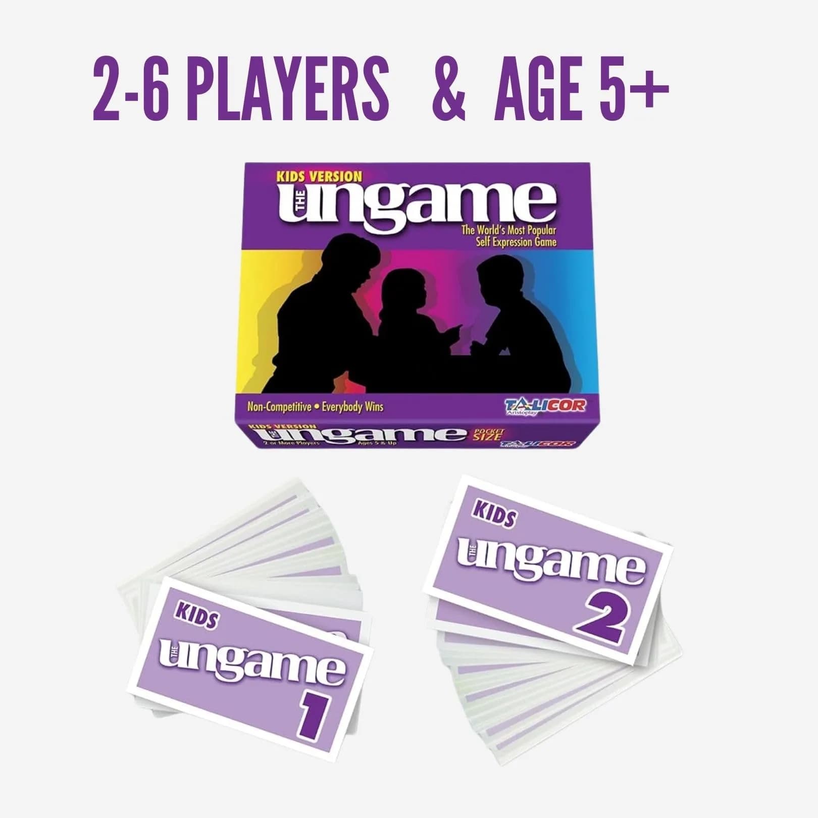 Talicor Pocket UNGAME Kids Edition Card Game | Non-Competitive Communication for Ages 5+ - view 4