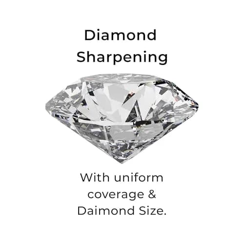 DMT 14-in. Diamond Steel Fine Grit Knife Sharpener | Razor Sharp Edges, Made in USA thumbnail 2