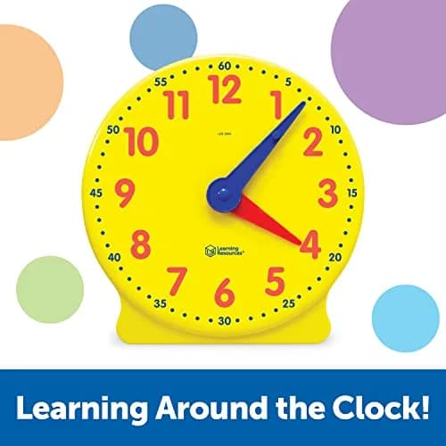 Learning Resources Big Time Demonstration Clock | Educational Toy for Ages 5+ thumbnail 2