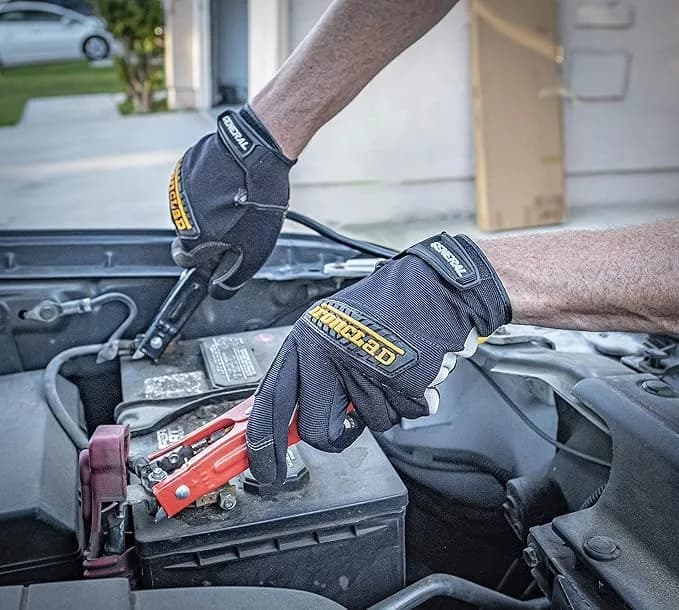 Ironclad General Utility Work Gloves GUG, Small (1 Pair), Black - Abrasion-Resistant Knuckle Protection - view 4