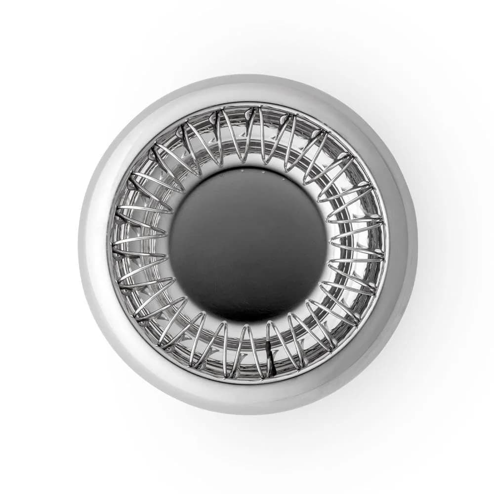 Alessi Spirale Ashtray 12cm (4.72in) | Designer Achille Castiglioni, Modern Stainless Steel - view 2
