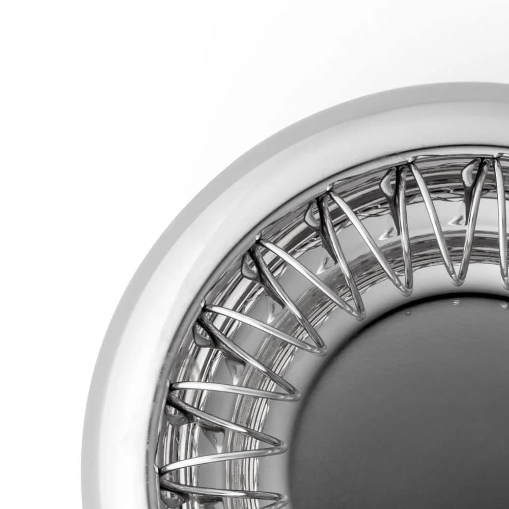 Alessi Spirale Ashtray 12cm (4.72in) | Designer Achille Castiglioni, Modern Stainless Steel - view 4