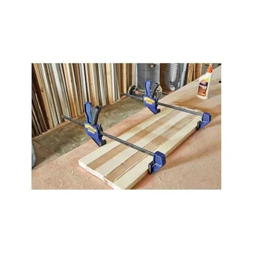 IRWIN QUICK-GRIP Mini One-Handed Bar Clamp 30.48cm (12-Inch) | Secure Hold for Small Projects thumbnail 5