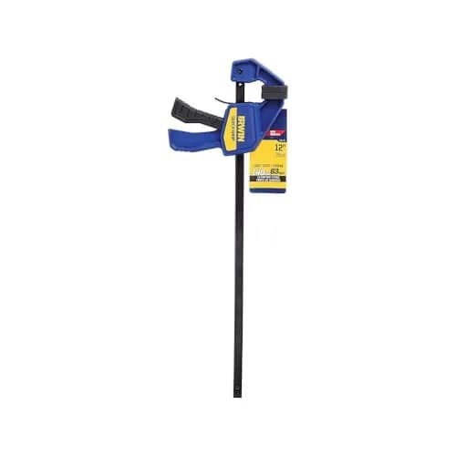 IRWIN QUICK-GRIP Mini One-Handed Bar Clamp 30.48cm (12-Inch) | Secure Hold for Small Projects thumbnail 6