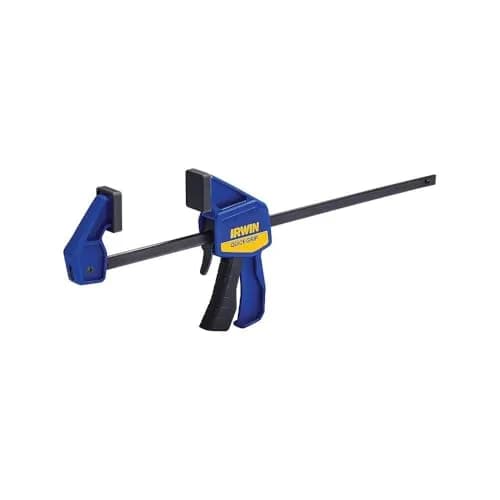 IRWIN QUICK-GRIP Mini One-Handed Bar Clamp 30.48cm (12-Inch) | Secure Hold for Small Projects thumbnail 2