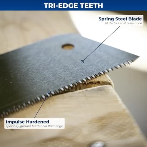 Vaughan Bear Saw Replacement Blade, 8-3/8 Inch | Japanese Pull Saw Blade for Precision Cuts thumbnail 9