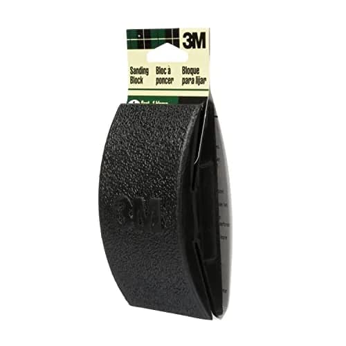 3M Rubber Sanding Block 12.1 cm x 6.7 cm (4.75 x 2.63 in) | Classic Heavy Duty Sanding Tool thumbnail 3