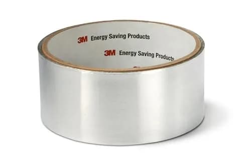 3M High-Temperature Flue Tape 1.5 in x 15 ft | Heat Resistant Up to 600°F for Heating Ducts thumbnail 2