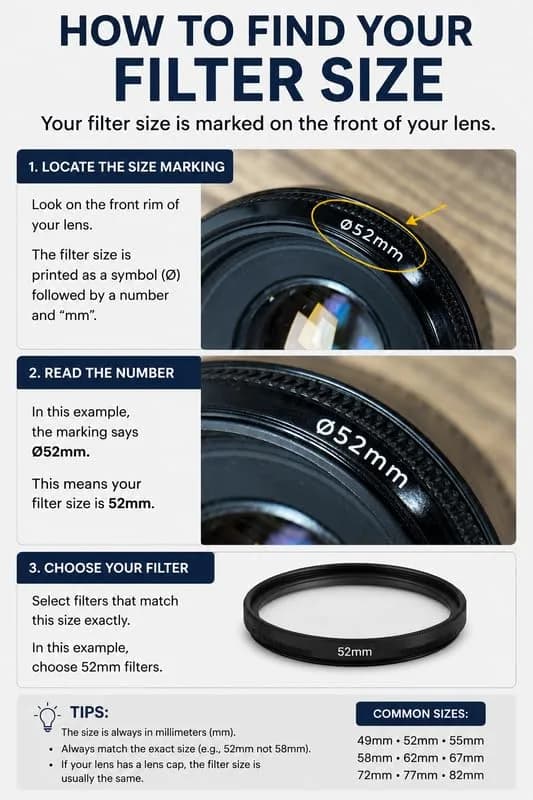 Tiffen 46mm Linear Polarizer Filter | Reduces Glare & Reflections, Minimizes Haze, Outdoor Color Filter thumbnail 7