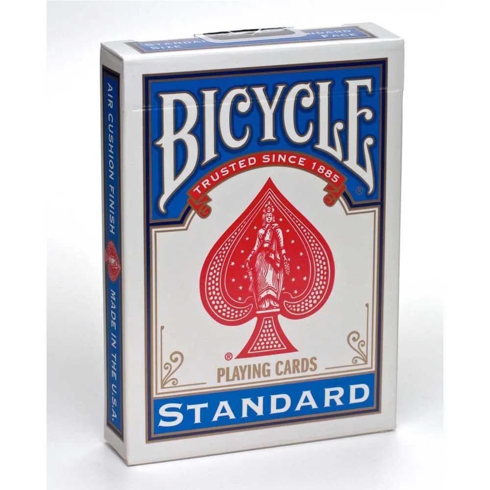 Bicycle Standard Playing Cards 1-Pack Poker Size | Classic Rider Back Design — Color May Vary