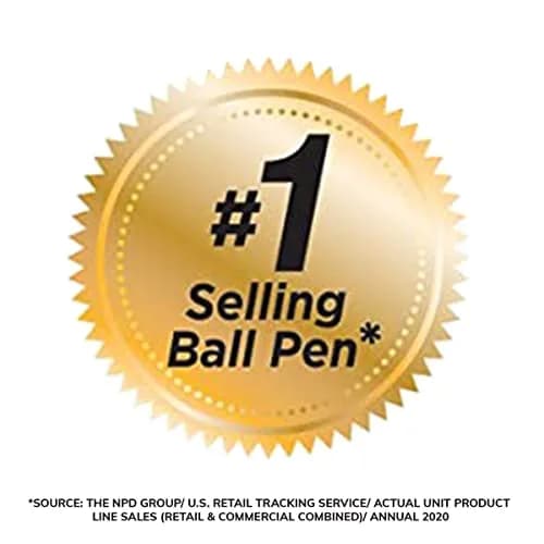 BIC Round Stic Xtra Life Black Ballpoint Pens, Medium Point (1.0mm), 10-Count Pack | Smooth Writing Comfort thumbnail 4