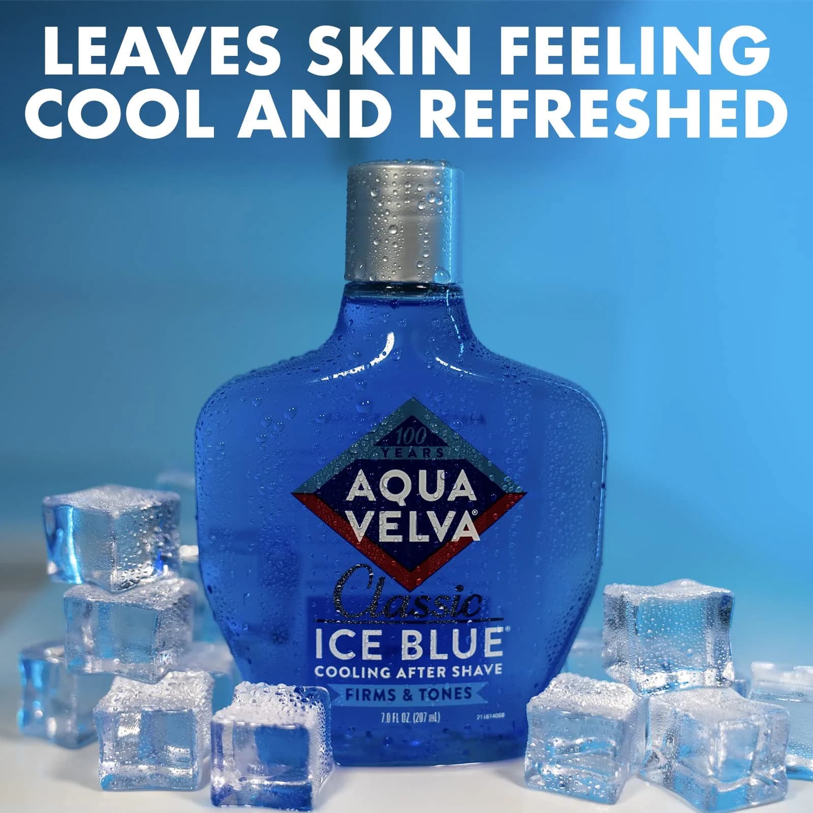 Aqua Velva Classic Ice Blue After Shave Lotion 207ml (7 Fl Oz) | Soothes, Cools, Refreshes Skin - view 4