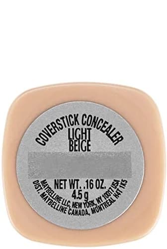 Maybelline New York Cover Stick Concealer Light Beige 0.16 Oz | Natural Coverage & Color Correcting thumbnail 3