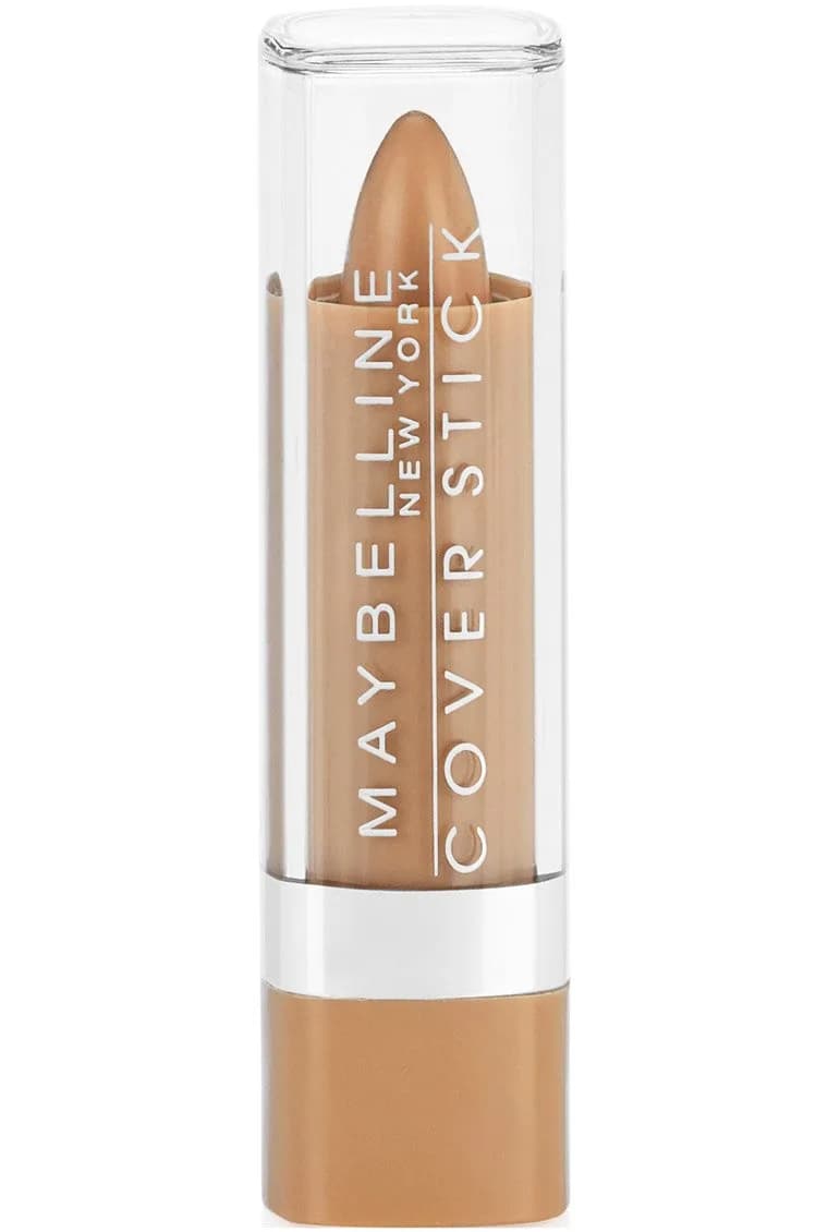Maybelline New York Cover Stick Corrector Concealer, Deep Beige, 0.16 oz. | Waterproof, Natural Finish, All Skin Tones — 0.16 Ounce