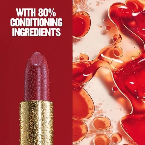 Revlon Super Lustrous Lipstick 405 Silver City Pink 0.15 oz (4.25 g) | Semi-Matte Finish, Moisturizing Color thumbnail 5
