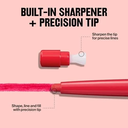 REVLON ColorStay Lipliner Pencil with Sharpener, Plums 060, 0.28g (0.01 oz) | Long-Lasting Satin Finish thumbnail 4