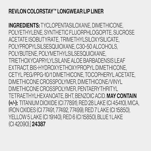 REVLON ColorStay Lipliner Pencil with Sharpener, Plums 060, 0.28g (0.01 oz) | Long-Lasting Satin Finish thumbnail 6