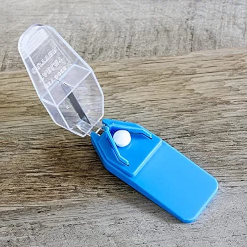 EZY DOSE Pill Cutter, Safely Cuts Pills, Vitamins & Tablets, Standard Size | Precise Cuts for Small & Large Pills thumbnail 5