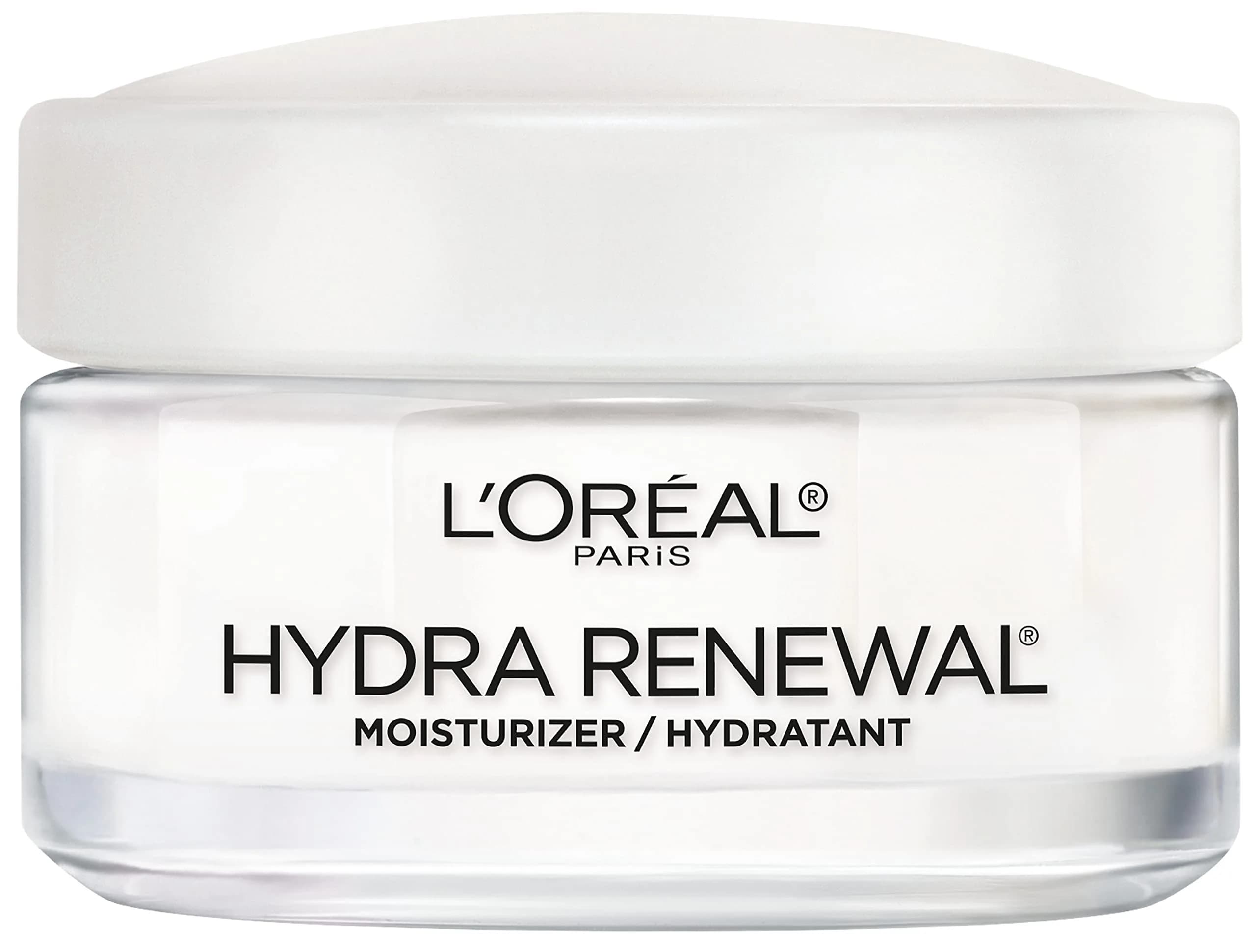 L'Oreal Paris Hydra-Renewal Face Moisturizer for Dry Sensitive Skin with Pro-Vitamin B5, 50ml (1.7 Oz) — Ivory