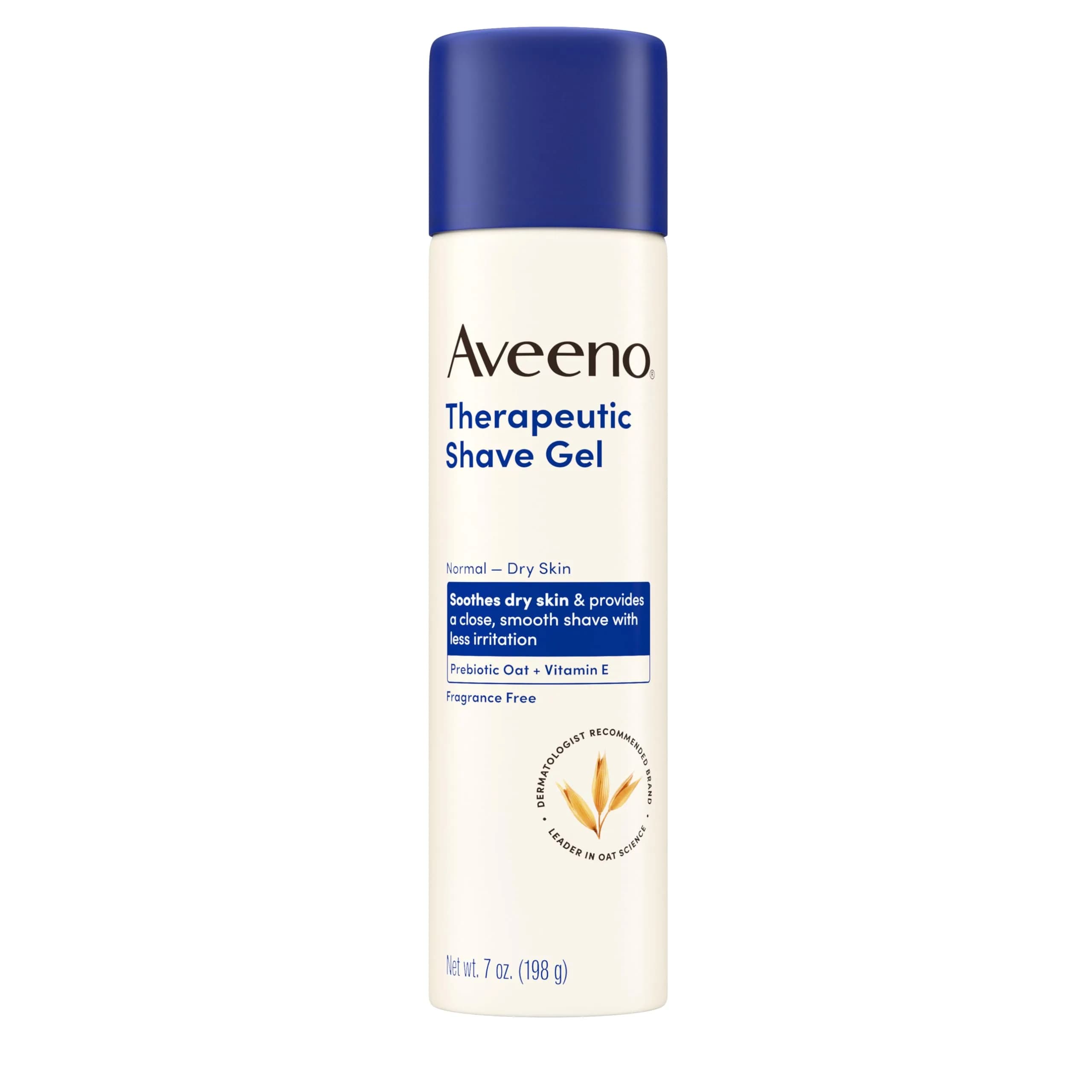 Aveeno Therapeutic Shave Gel for Sensitive Skin 207ml (7 Oz) | Prevents Razor Bumps & Irritation - main product image