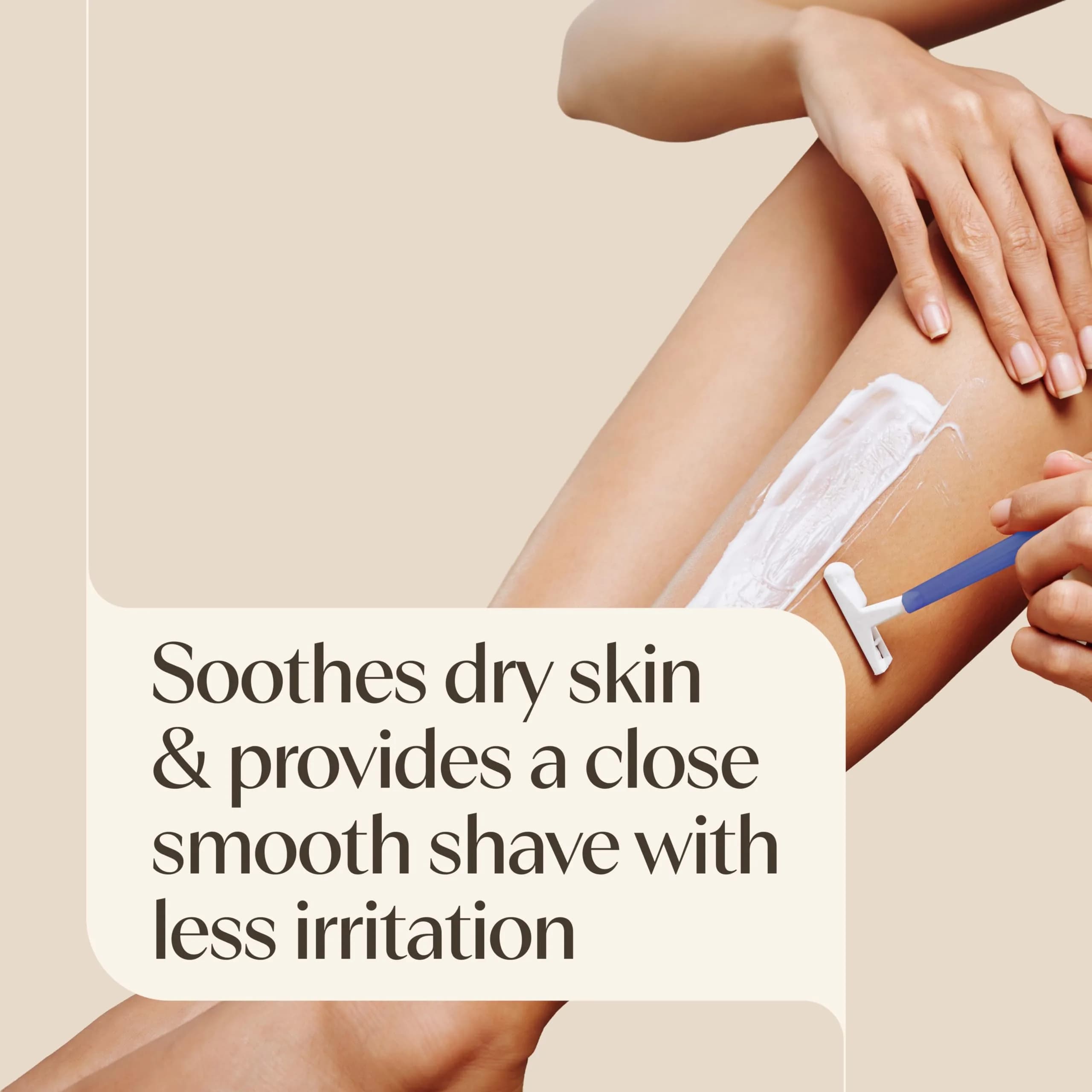 Aveeno Therapeutic Shave Gel for Sensitive Skin 207ml (7 Oz) | Prevents Razor Bumps & Irritation - view 3