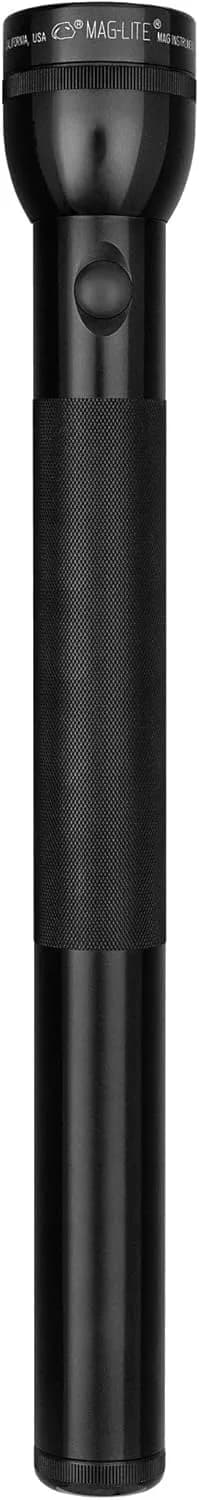 MagLite 4-Cell D Incandescent Flashlight 21.5 cm (8.46 in) | 98 Lumens Xenon Bulb — Black / 5-Cell D
