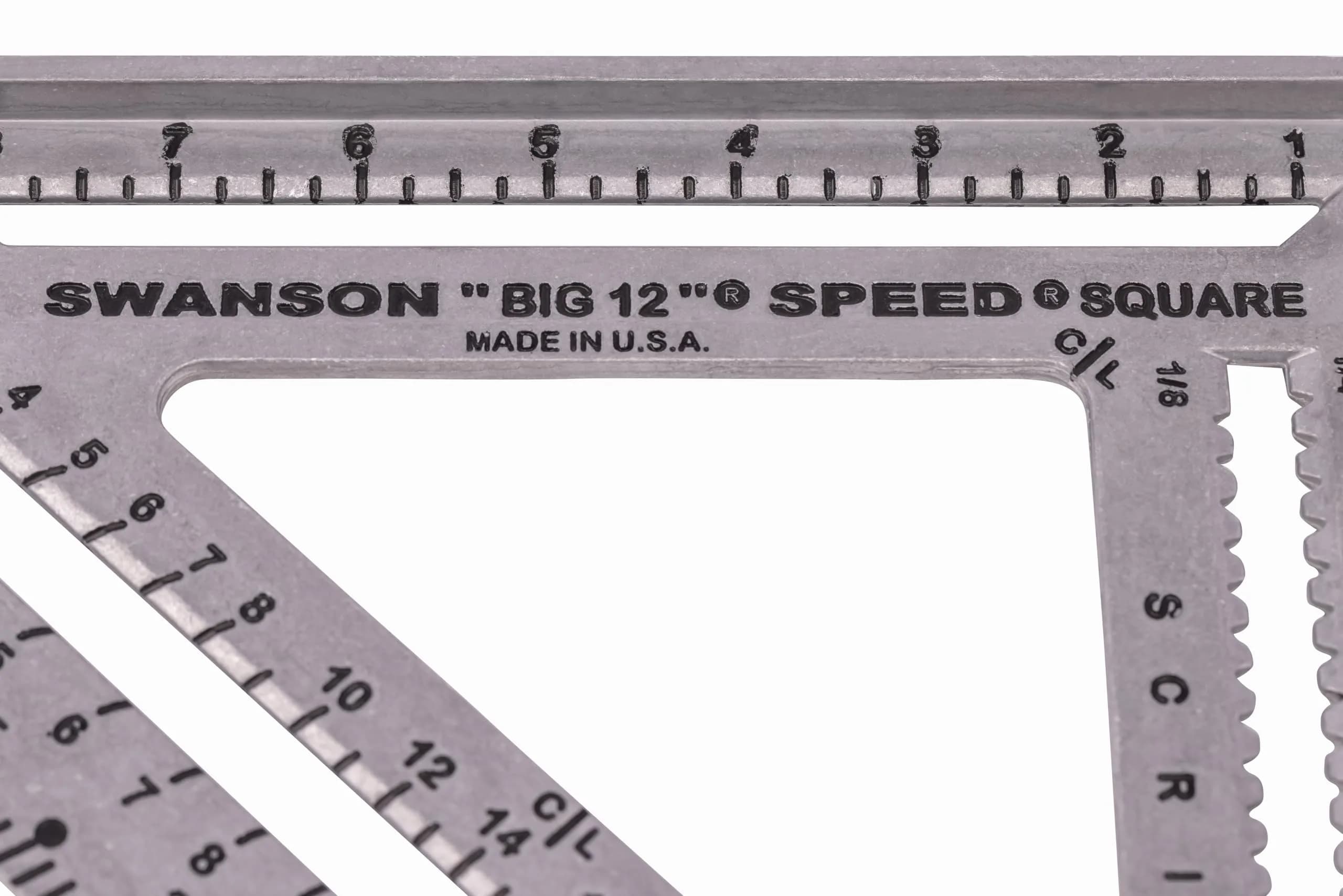 Swanson Tool Co. S0107 "Big 12" Speed Square 30cm (12-Inch) | Professional Layout Tool with Blue Book - view 6