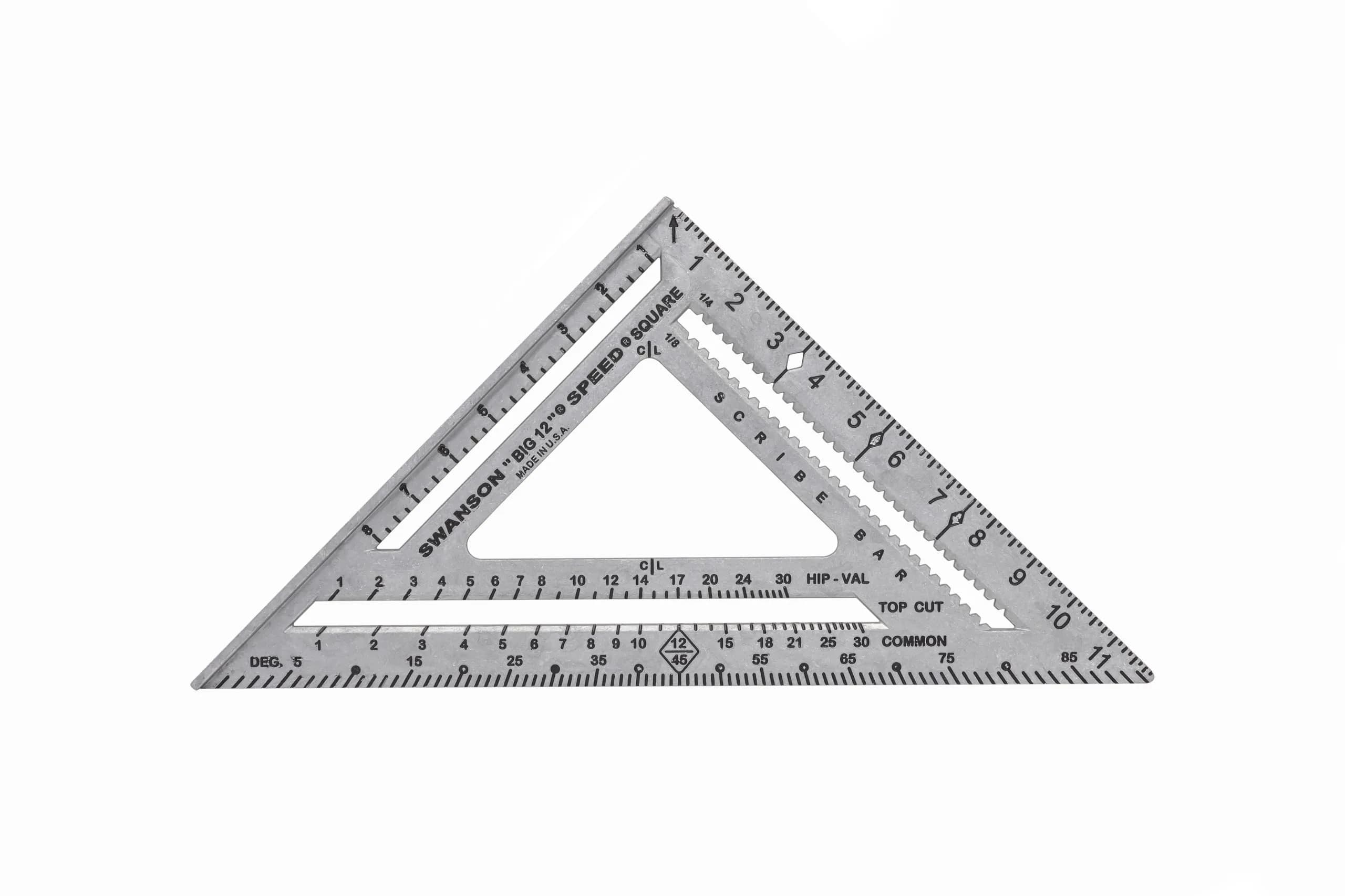 Swanson Tool Co. S0107 "Big 12" Speed Square 30cm (12-Inch) | Professional Layout Tool with Blue Book - view 8
