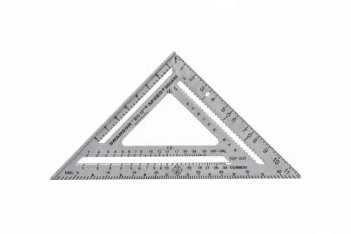 Swanson Tool Co. S0107 "Big 12" Speed Square 30cm (12-Inch) | Professional Layout Tool with Blue Book thumbnail 8