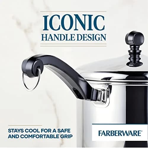 Farberware Classic Series Sauce Pan with Lid, 3-Quart, Stainless Steel | Durable, Induction Compatible, Oven Safe thumbnail 7