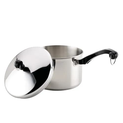 Farberware Classic Series Sauce Pan with Lid, 3-Quart, Stainless Steel | Durable, Induction Compatible, Oven Safe thumbnail 8