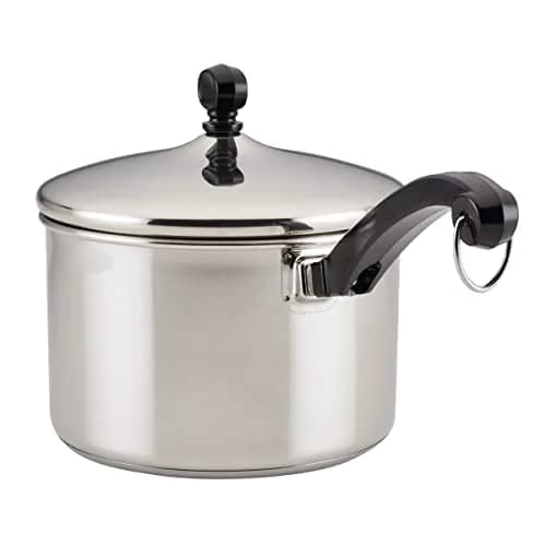 Farberware Classic Series Sauce Pan with Lid, 3-Quart, Stainless Steel | Durable, Induction Compatible, Oven Safe thumbnail 9