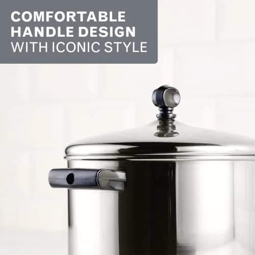Farberware Classic Series Stainless Steel Stockpot with Lid, 6-Quart | Heavy-Duty, Induction Compatible, Dishwasher Safe thumbnail 9