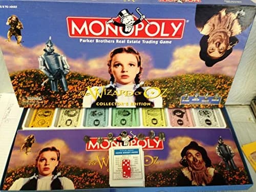 The Wizard Of Oz Monopoly Game | Collector's Edition, Multicolor, 2.25 lbs thumbnail 1