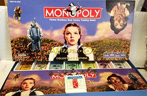 The Wizard Of Oz Monopoly Game | Collector's Edition, Multicolor, 2.25 lbs thumbnail 2