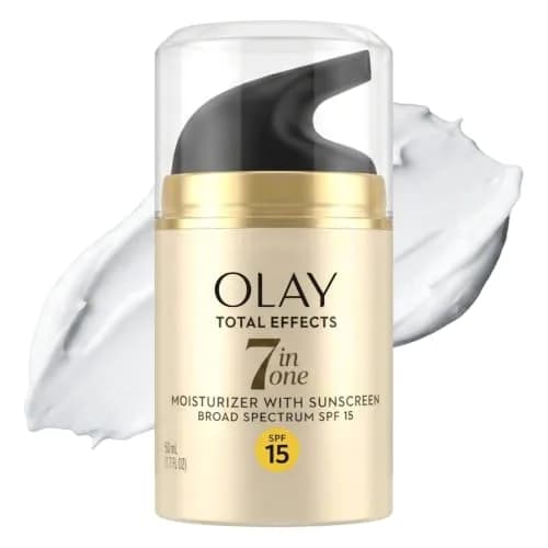 Olay Total Effects 7-in-1 Anti-Aging Face Moisturizer SPF 15 50ml | Fragrance-Free, Skin Revitalizer thumbnail 1