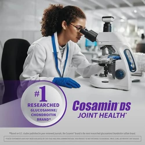 Nutramax Cosamin DS Joint Supplement 108 Capsules | Clinically Proven for Joint Comfort & Mobility thumbnail 7