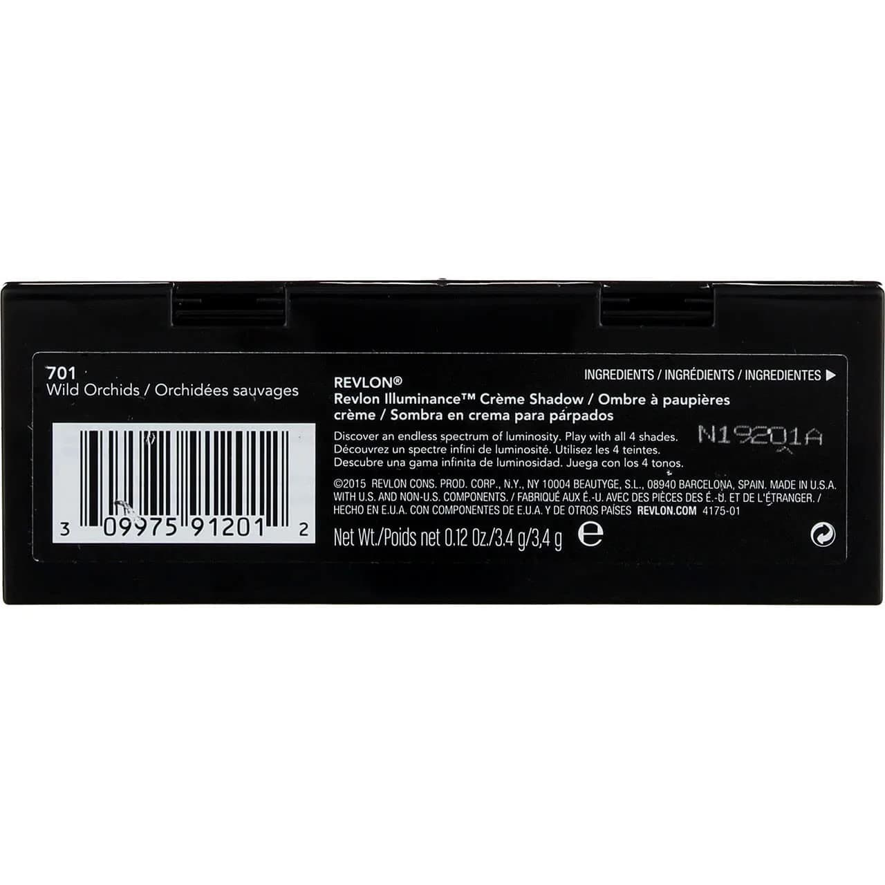 Revlon Crème Eyeshadow Palette, Illuminance Eye Makeup Wild Orchids, 0.12 Oz (3.4g) | Ophthalmologist Tested for Sensitive Eyes - view 2