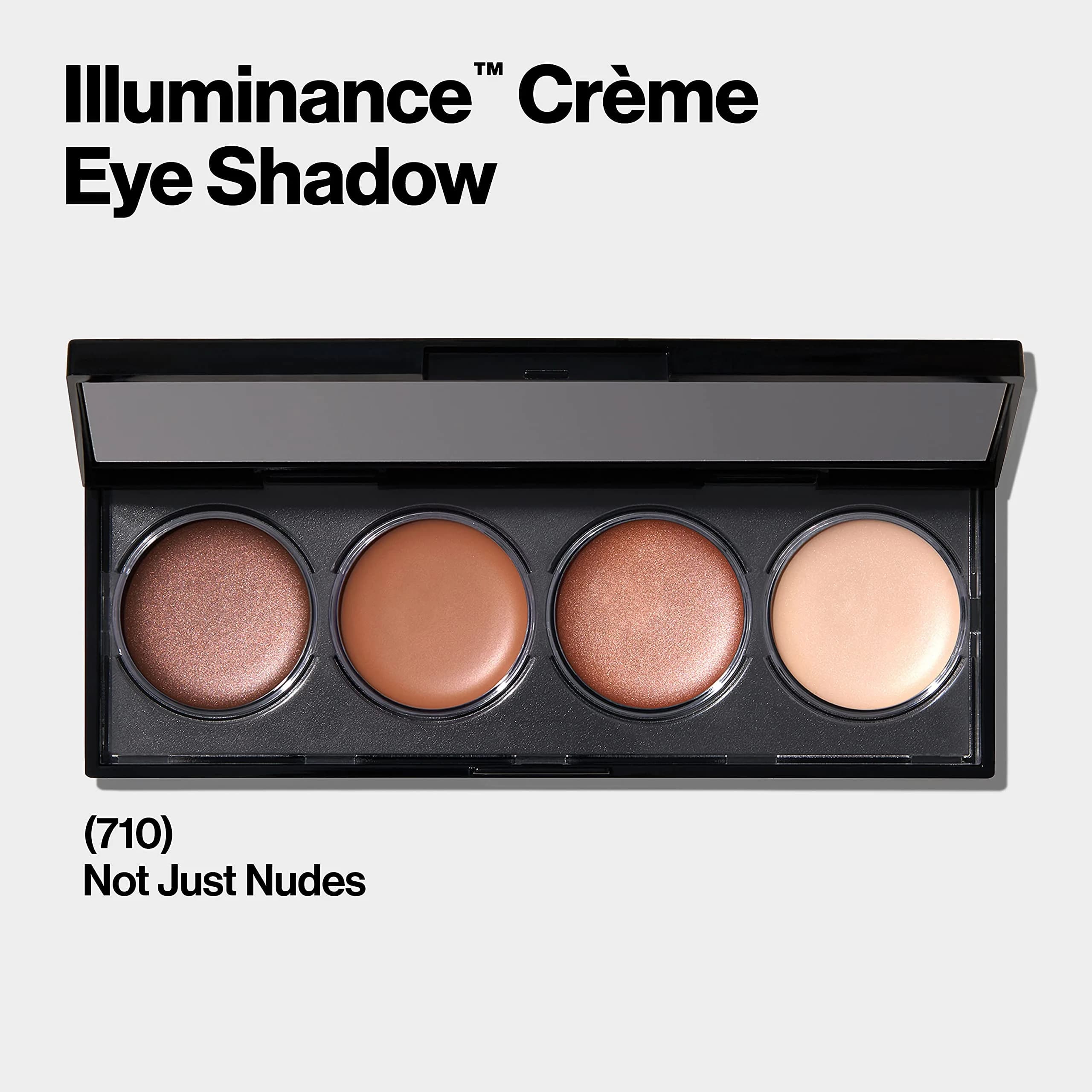REVLON Illuminance Crème Eyeshadow Palette, Not Just Nudes | 0.12 Oz (3.4g) - view 2